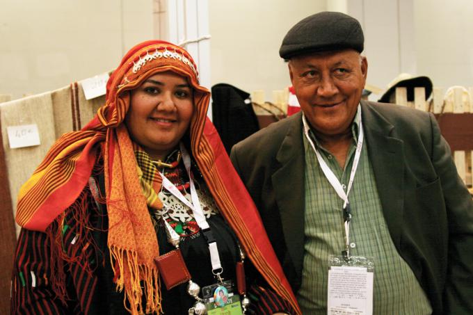 Date Farmer Safya Ateig Al Khair from Al Jufrah, Libya at the 2010 Salone del Gusto