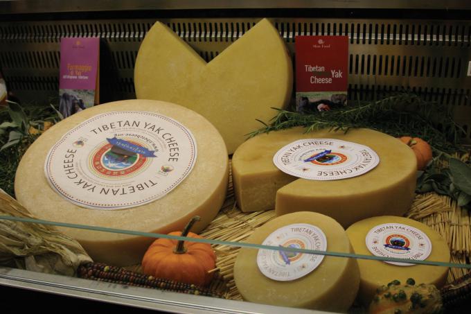Trace Foundation supported Tibetan Yak Cheese at Salone del Gusto in Italy in 2011