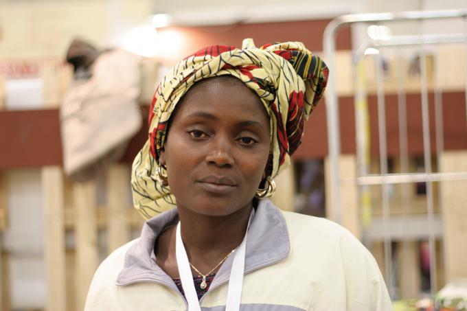 Cristina Na Fala from Guinea Bissau whose community produces heirloom varieties of rice and chili