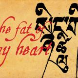poster from the fat of my heart, an exploration of expressions of love and desire in Tibetan literature and letters