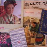 Some of the Tibetan-language periodicals held by Trace Foundation's Latse Library